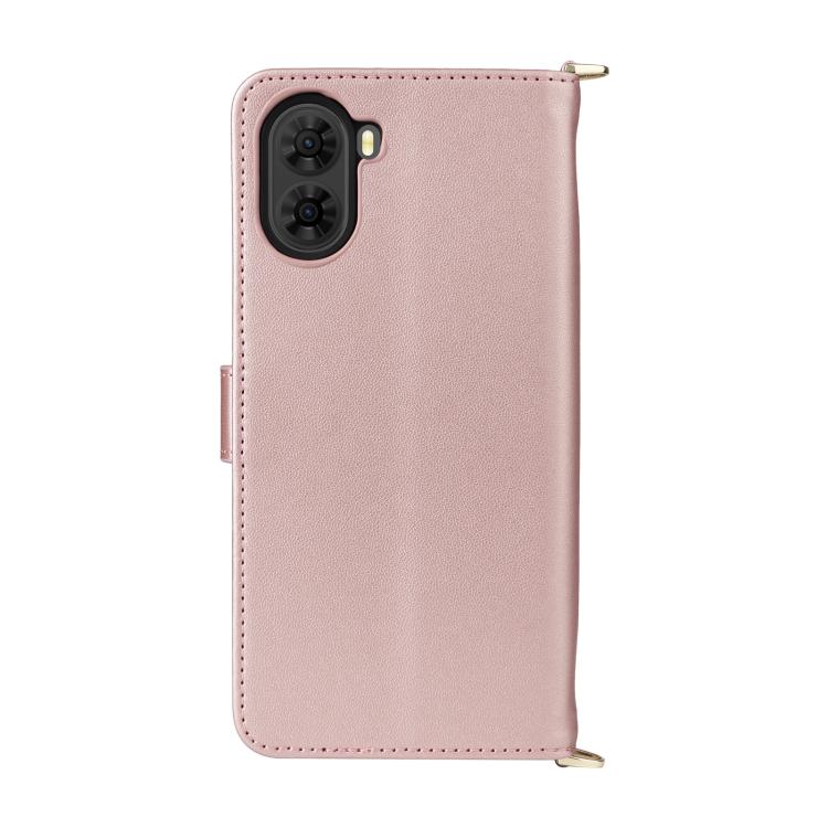For ZTE nubia S2 504ZT Multifunctional 6-Card Slots Leather Phone Case with Wrist Strap