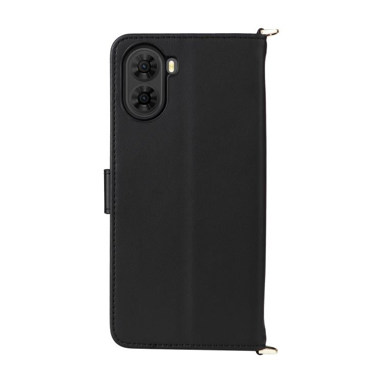 For ZTE nubia S2 504ZT Multifunctional 6-Card Slots Leather Phone Case with Wrist Strap