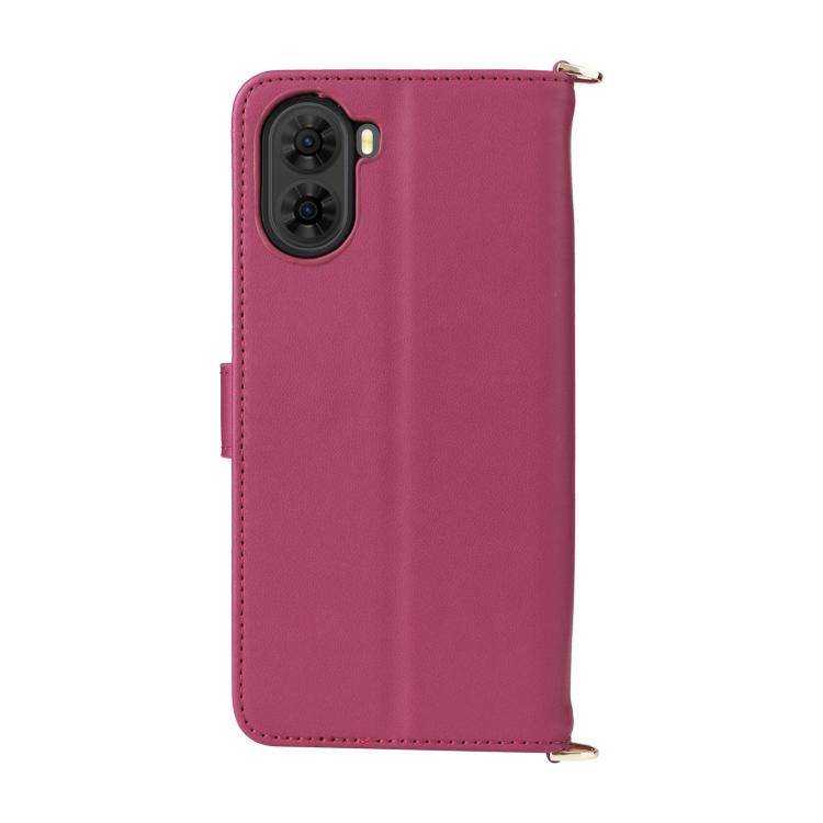For ZTE nubia S2 504ZT Multifunctional 6-Card Slots Leather Phone Case with Wrist Strap