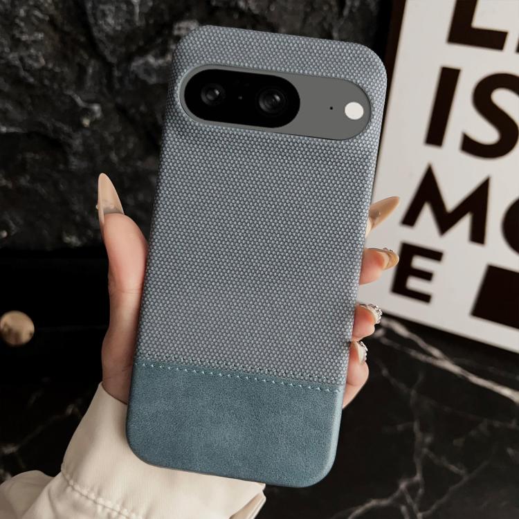 For Google Pixel 8 Stitching Cloth MagSafe Magnetic PC Hybrid PU Phone Case