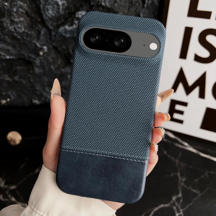 For Google Pixel 8 Stitching Cloth MagSafe Magnetic PC Hybrid PU Phone Case