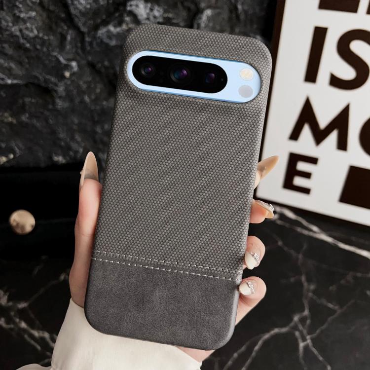 For Google Pixel 8 Pro Stitching Cloth MagSafe Magnetic PC Hybrid PU Phone Case