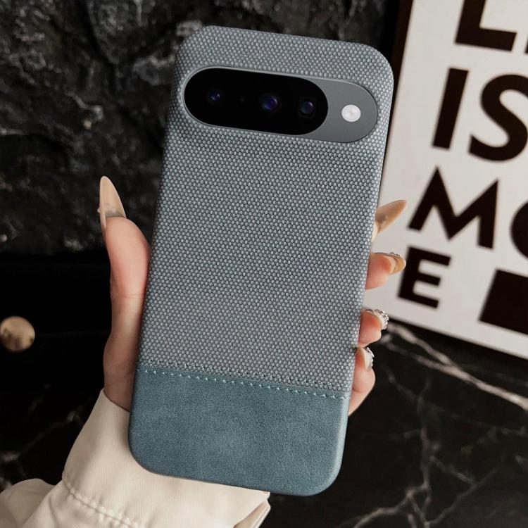For Google Pixel 10 / Pixel 10 Pro Stitching Cloth MagSafe Magnetic PC Hybrid PU Phone Case