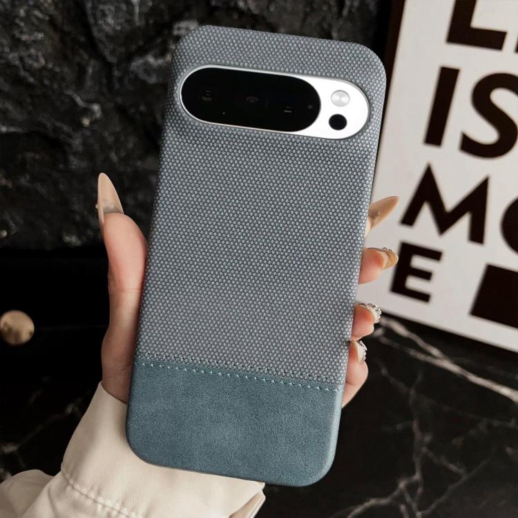 For Google Pixel 11 / Pixel 11 Pro Stitching Cloth MagSafe Magnetic PC Hybrid PU Phone Case