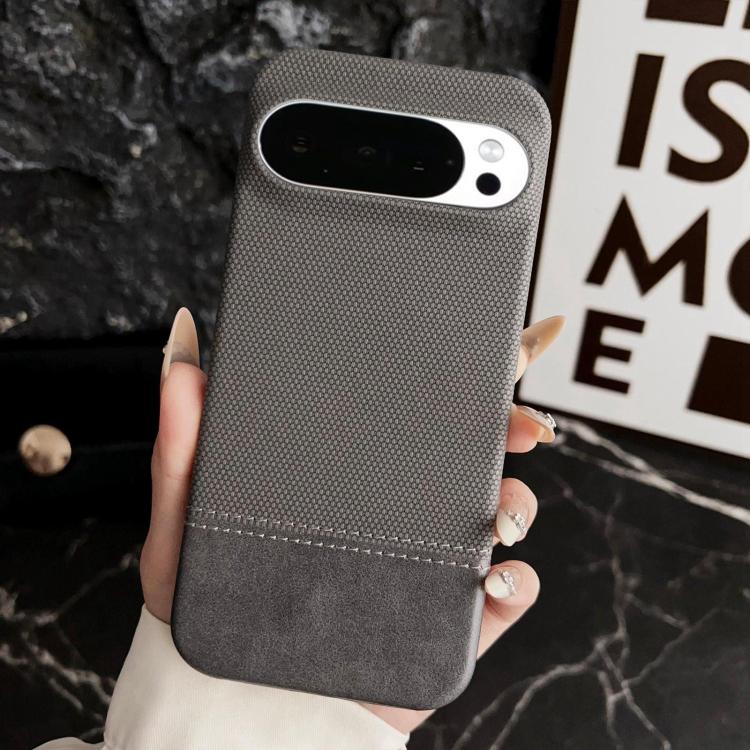 For Google Pixel 11 / Pixel 11 Pro Stitching Cloth MagSafe Magnetic PC Hybrid PU Phone Case
