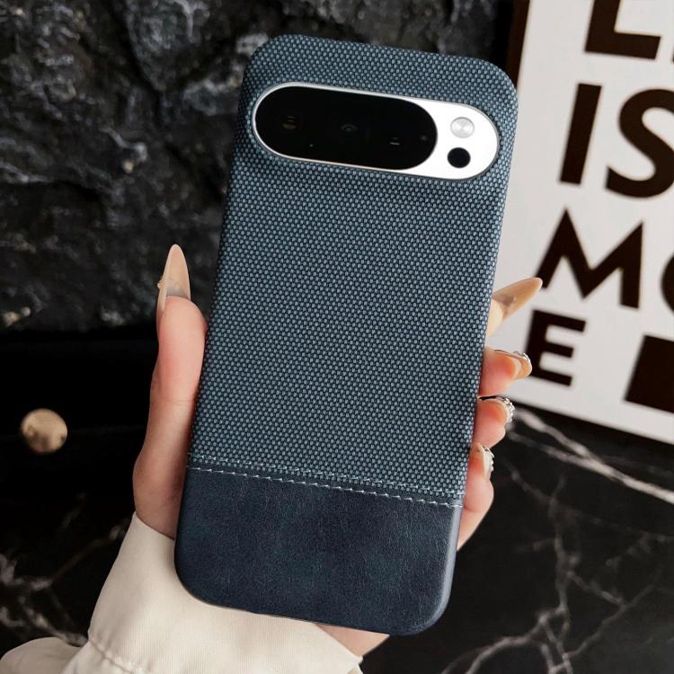 For Google Pixel 11 / Pixel 11 Pro Stitching Cloth MagSafe Magnetic PC Hybrid PU Phone Case