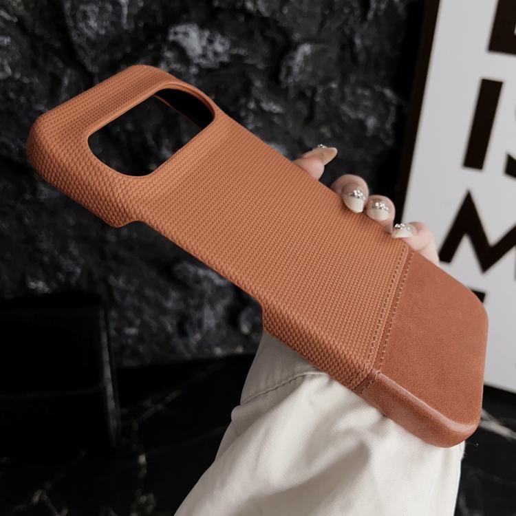 For Google Pixel 8a Stitching Cloth MagSafe Magnetic PC Hybrid PU Phone Case