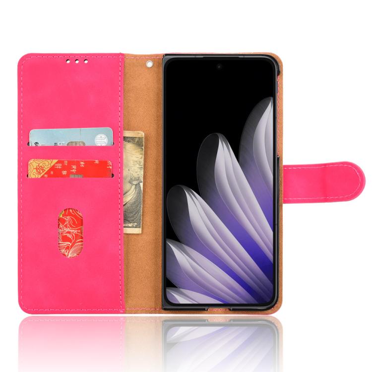 For OPPO Find N5 Skin Feel Magnetic Flip Leather Phone Case