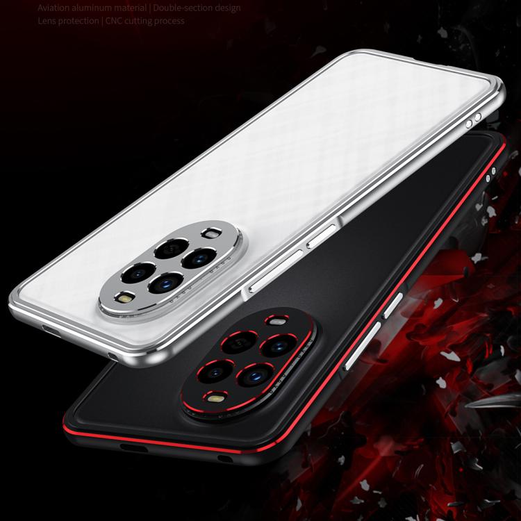 For Huawei nova 13 Pro Aurora Series Lens Protector + Metal Frame Phone Case