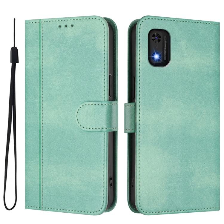 For itel A23 Pro / A17 Line Splicing Buckle Retro Leather Phone Case