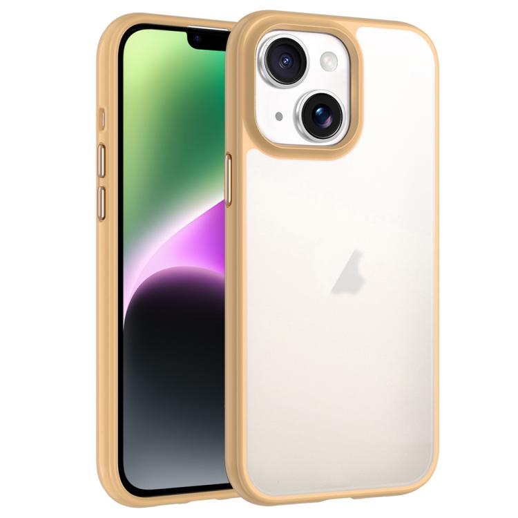 For iPhone 14 Phantom Frosted Airbag Shockproof Transparent Phone Case