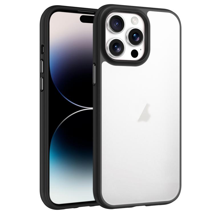 For iPhone 14 Pro Phantom Frosted Airbag Shockproof Transparent Phone Case