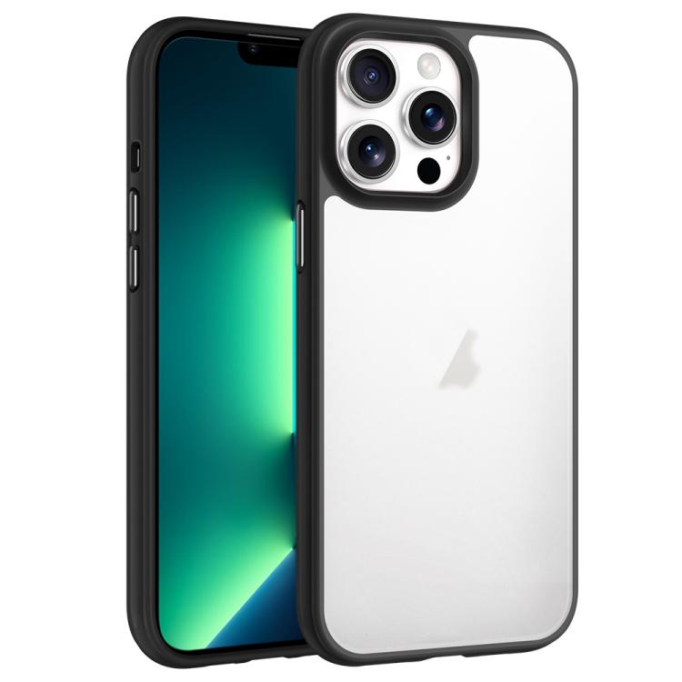 For iPhone 13 Pro Max Phantom Frosted Airbag Shockproof Transparent Phone Case
