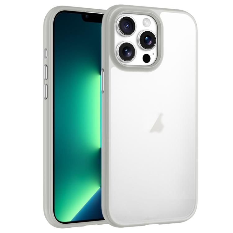 For iPhone 13 Pro Max Phantom Frosted Airbag Shockproof Transparent Phone Case