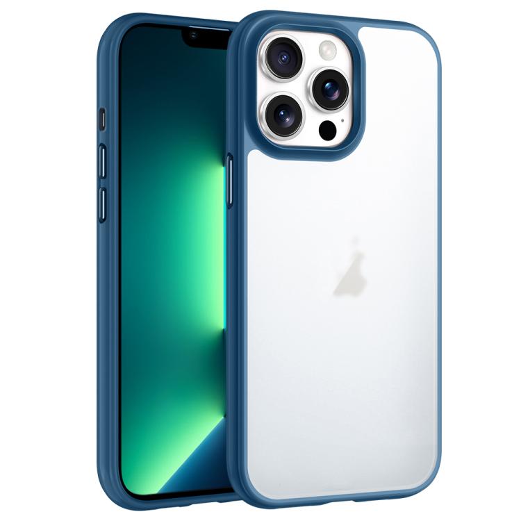 For iPhone 13 Pro Max Phantom Frosted Airbag Shockproof Transparent Phone Case