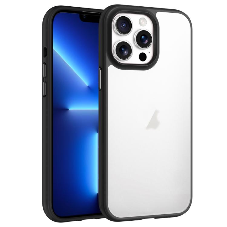 For iPhone 13 Pro Phantom Frosted Airbag Shockproof Transparent Phone Case