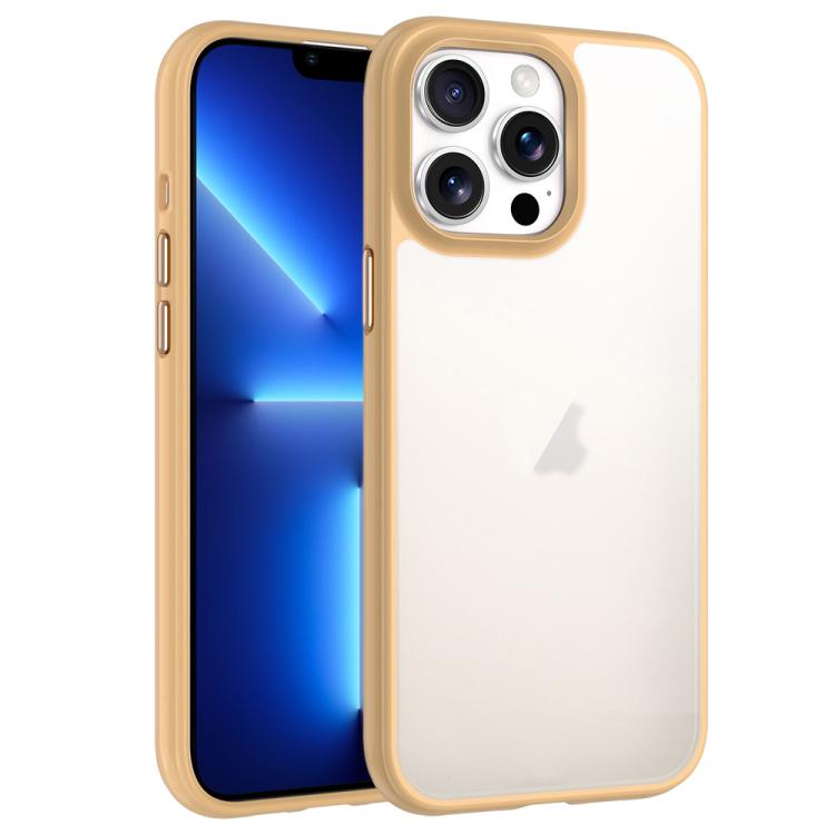 For iPhone 13 Pro Phantom Frosted Airbag Shockproof Transparent Phone Case