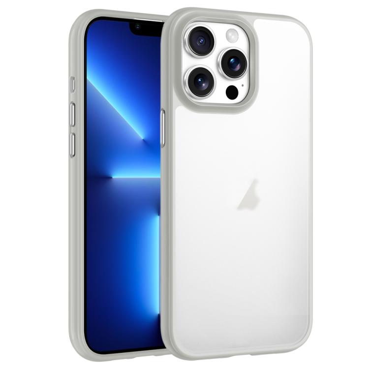 For iPhone 13 Pro Phantom Frosted Airbag Shockproof Transparent Phone Case