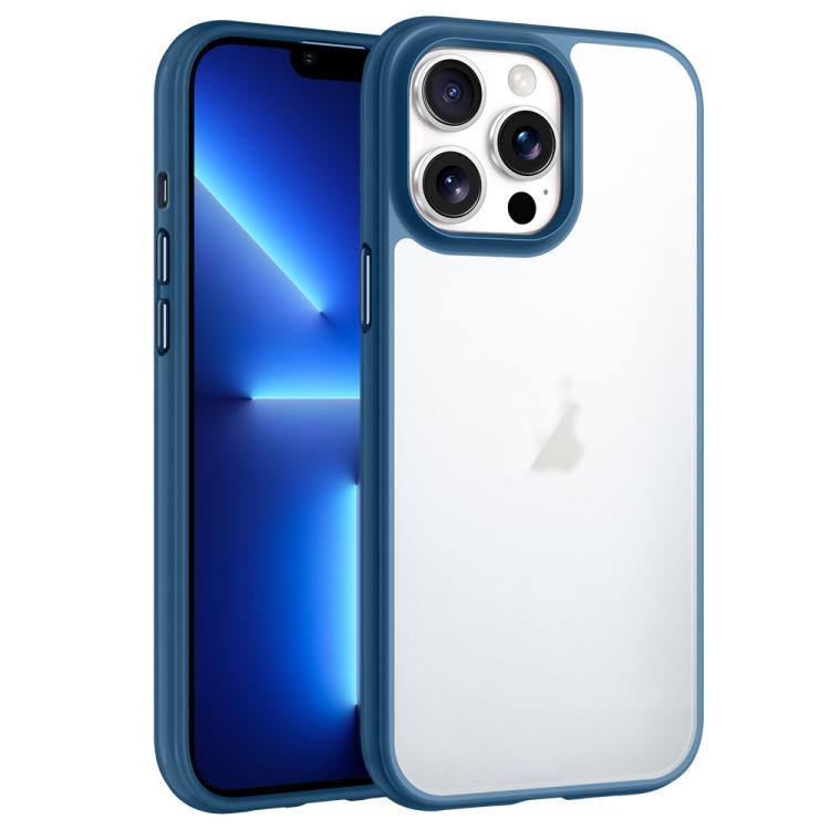 For iPhone 13 Pro Phantom Frosted Airbag Shockproof Transparent Phone Case