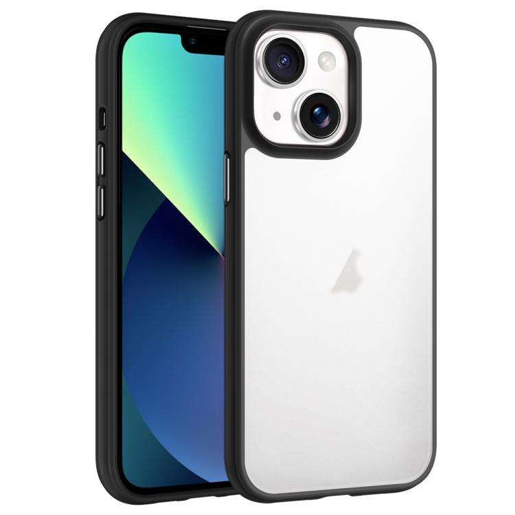 For iPhone 13 Phantom Frosted Airbag Shockproof Transparent Phone Case