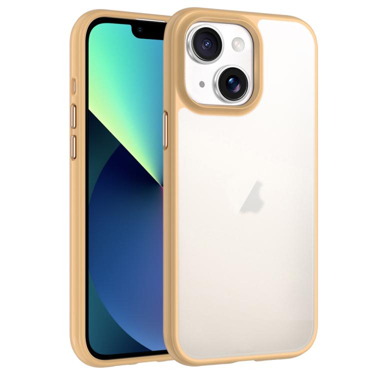 For iPhone 13 Phantom Frosted Airbag Shockproof Transparent Phone Case