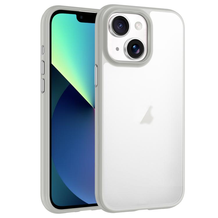For iPhone 13 Phantom Frosted Airbag Shockproof Transparent Phone Case