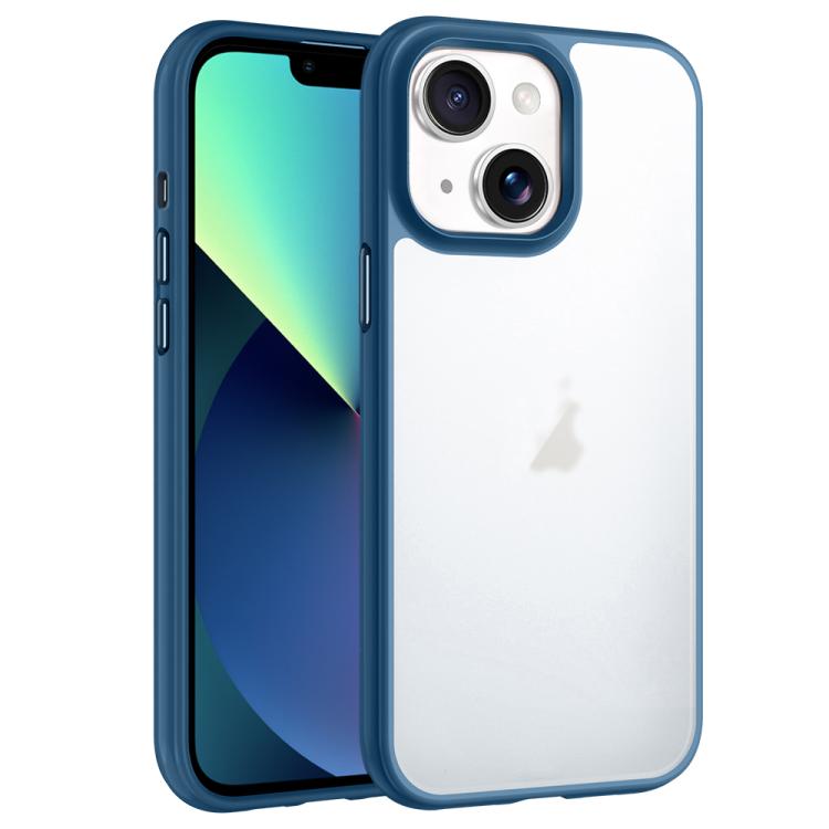 For iPhone 13 Phantom Frosted Airbag Shockproof Transparent Phone Case
