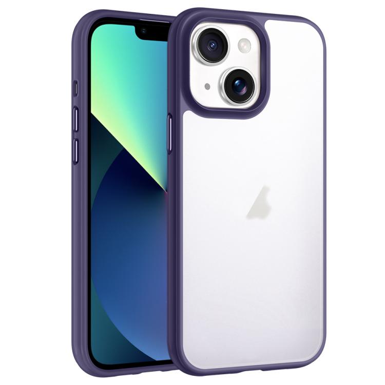 For iPhone 13 Phantom Frosted Airbag Shockproof Transparent Phone Case