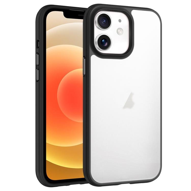 For iPhone 12 Phantom Frosted Airbag Shockproof Transparent Phone Case