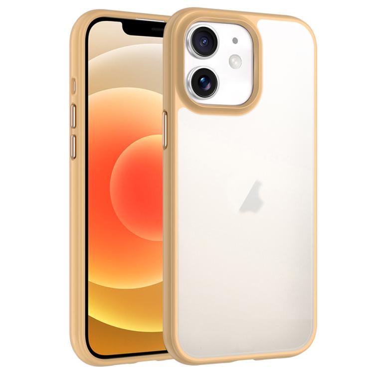 For iPhone 12 Phantom Frosted Airbag Shockproof Transparent Phone Case