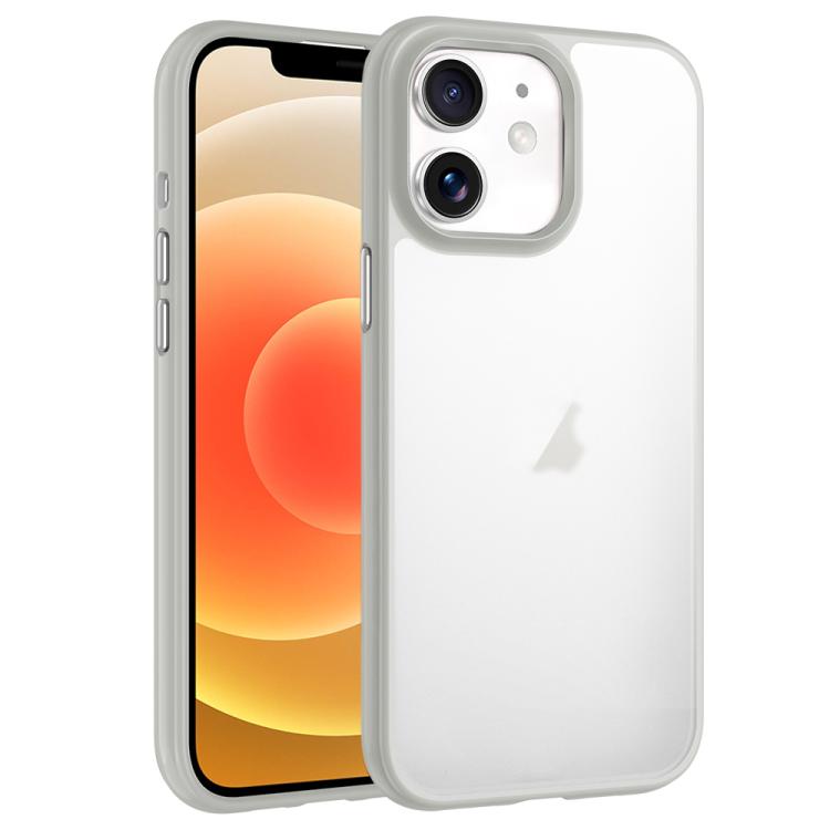 For iPhone 12 Phantom Frosted Airbag Shockproof Transparent Phone Case