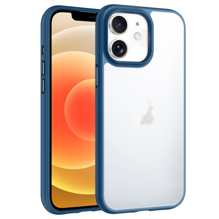 For iPhone 12 Phantom Frosted Airbag Shockproof Transparent Phone Case