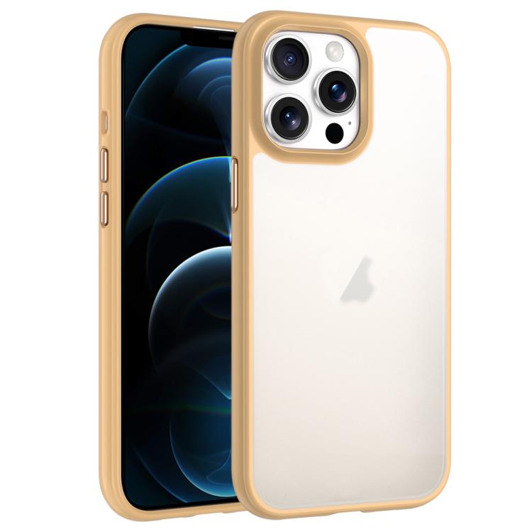 For iPhone 12 Pro Max Phantom Frosted Airbag Shockproof Transparent Phone Case