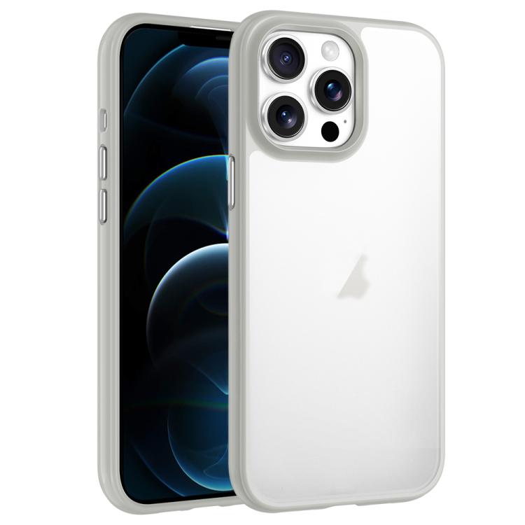 For iPhone 12 Pro Max Phantom Frosted Airbag Shockproof Transparent Phone Case