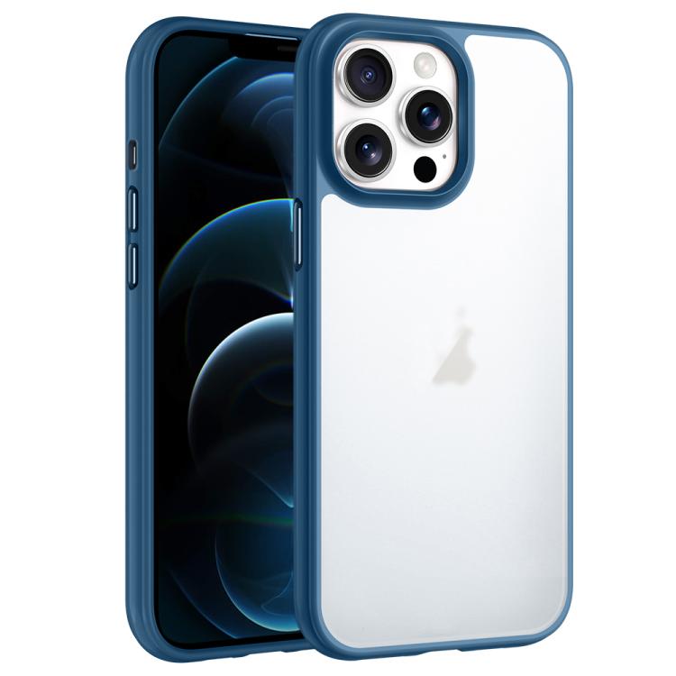 For iPhone 12 Pro Max Phantom Frosted Airbag Shockproof Transparent Phone Case