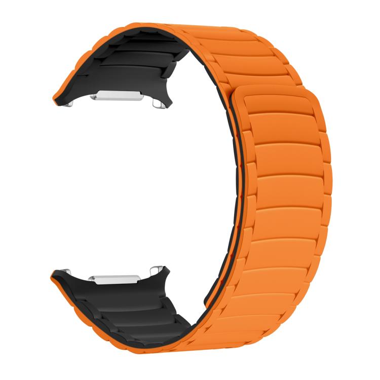 For Samsung Galaxy Watch Ultra 47mm / Ultra 2025 Silicone Sport Magnetic Watch Band