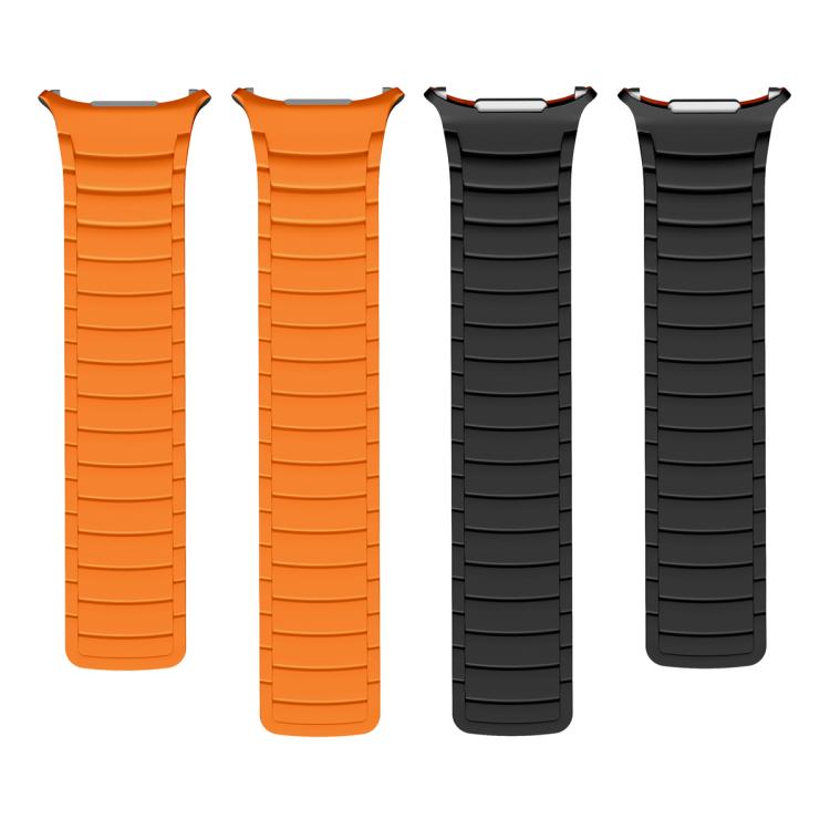 For Samsung Galaxy Watch Ultra 47mm / Ultra 2025 Silicone Sport Magnetic Watch Band
