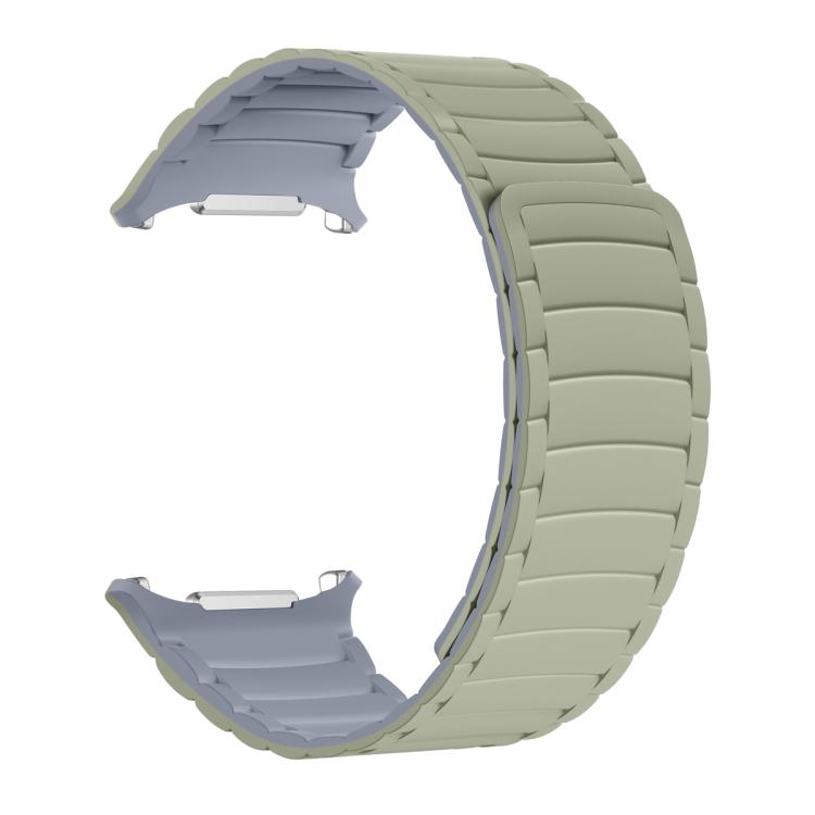 For Samsung Galaxy Watch Ultra 47mm / Ultra 2025 Silicone Sport Magnetic Watch Band