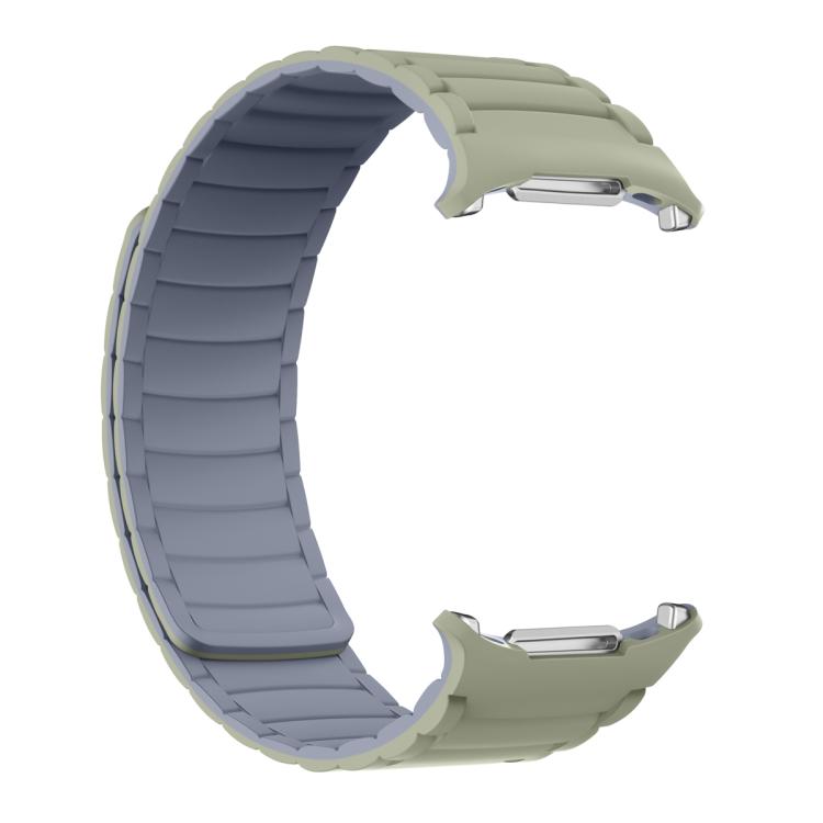 For Samsung Galaxy Watch Ultra 47mm / Ultra 2025 Silicone Sport Magnetic Watch Band