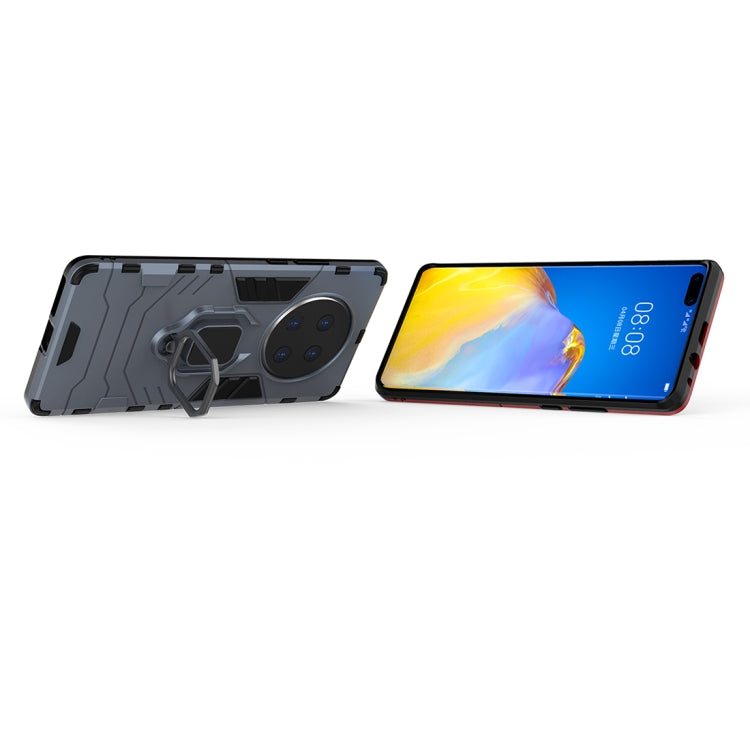 For Huawei Mate 40 Pro Shockproof PC + TPU Protective Case with Magnetic Ring Holder