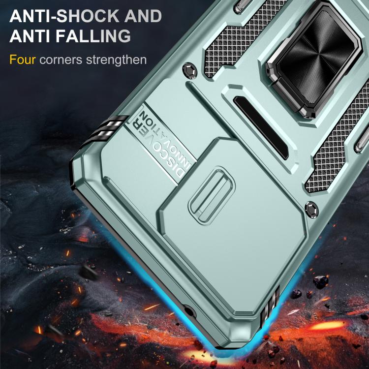 For Motorola Moto G Stylus 5G 2025 Armor PC + TPU Camera Shield Phone Case