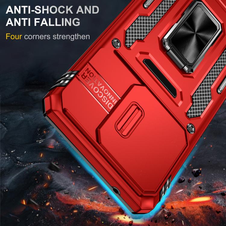 For Motorola Moto G Stylus 5G 2025 Armor PC + TPU Camera Shield Phone Case