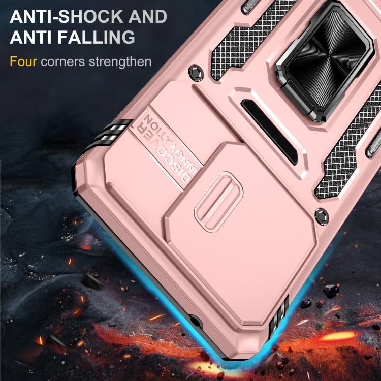 For Motorola Moto G Stylus 5G 2025 Armor PC + TPU Camera Shield Phone Case