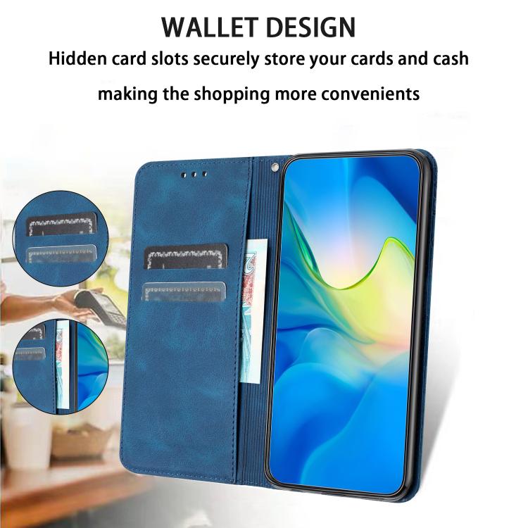 For Redmi 14C 4G Retro Elephant Embossed Leather Phone Case