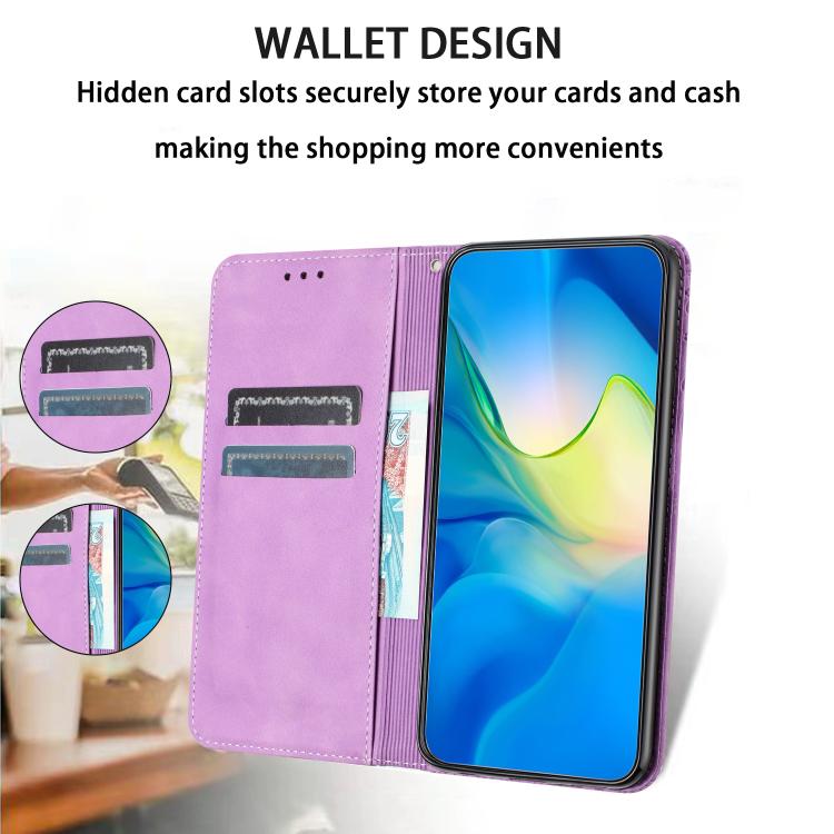 For Redmi Note 14 4G 163.25mm Retro Elephant Embossed Leather Phone Case