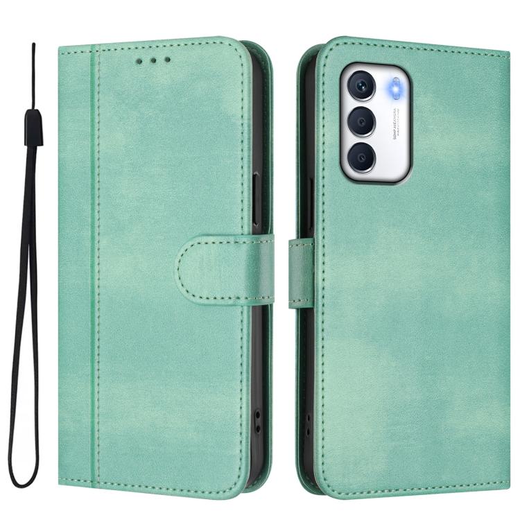 For Infinix Zero 5G 2023 Line Splicing Buckle Retro Leather Phone Case