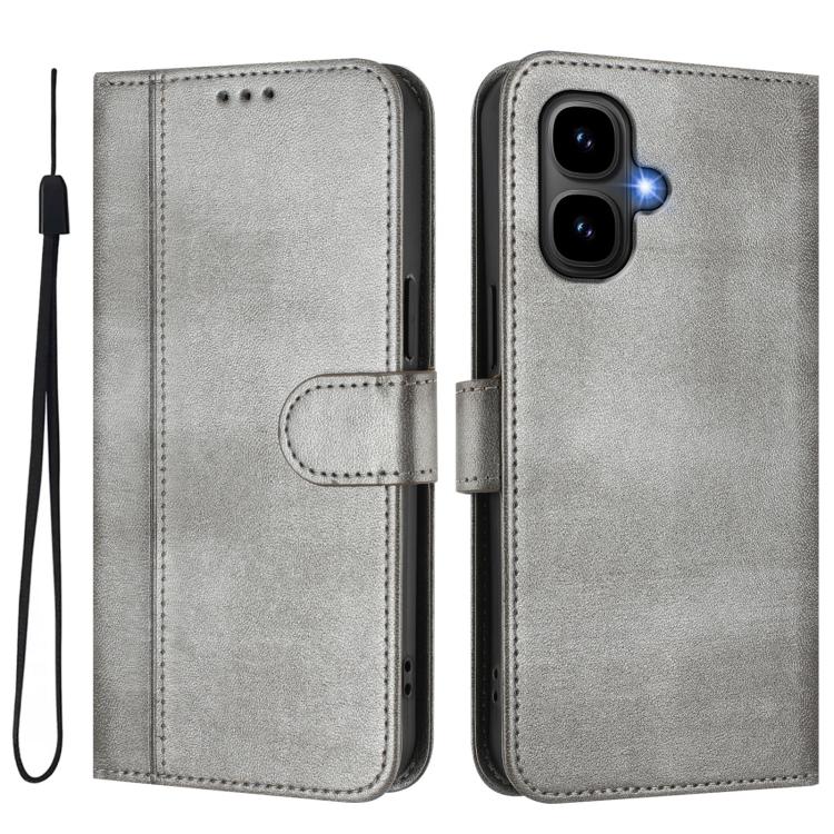 For Tecno Pop 10 / Infinix Smart 10 4G Line Splicing Buckle Retro Leather Phone Case
