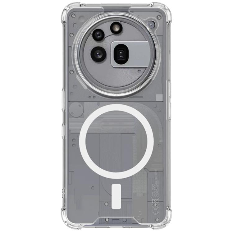 For Nothing Phone 3a Pro IMAK Space Shield PC + TPU Airbag Shockproof MagSafe Phone Case - Transparent