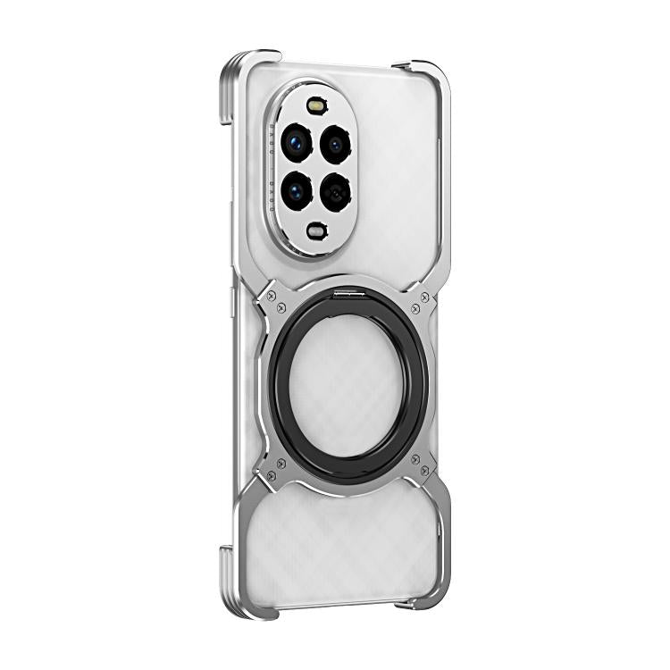 For Huawei nova 13 Pro Mechanical Arm Borderless MagSafe Holder Metal Phone Case