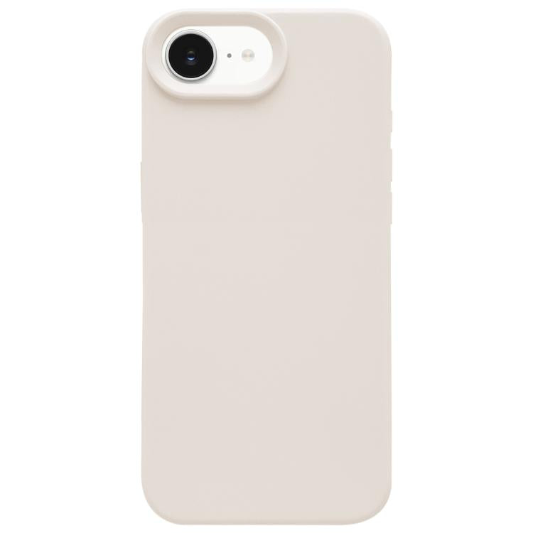 For iPhone 17e / 16e Dopamine Simple Imitation Liquid Silicone Phone Case